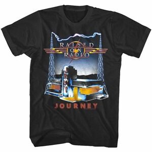 Journey Raised On Radio Music Fan Retro 70S 80S T-Shirt